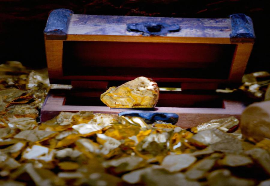 The excitement of finding real gold