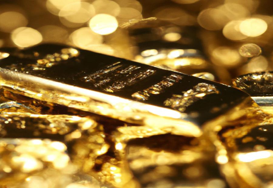 Selling gold flakes for a profit