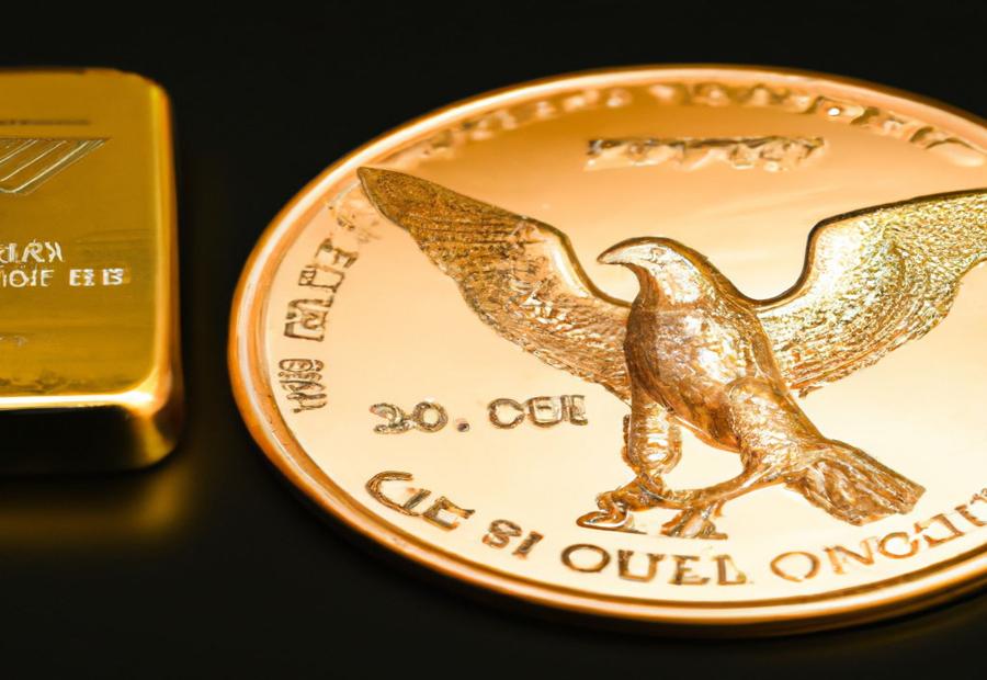 Comparison of 1/10 Ounce Gold Eagles and 10 Ounce Gold Bars