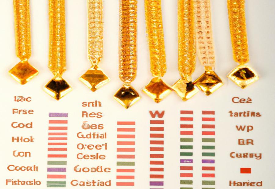 International Comparison of 12 Karat Gold Prices