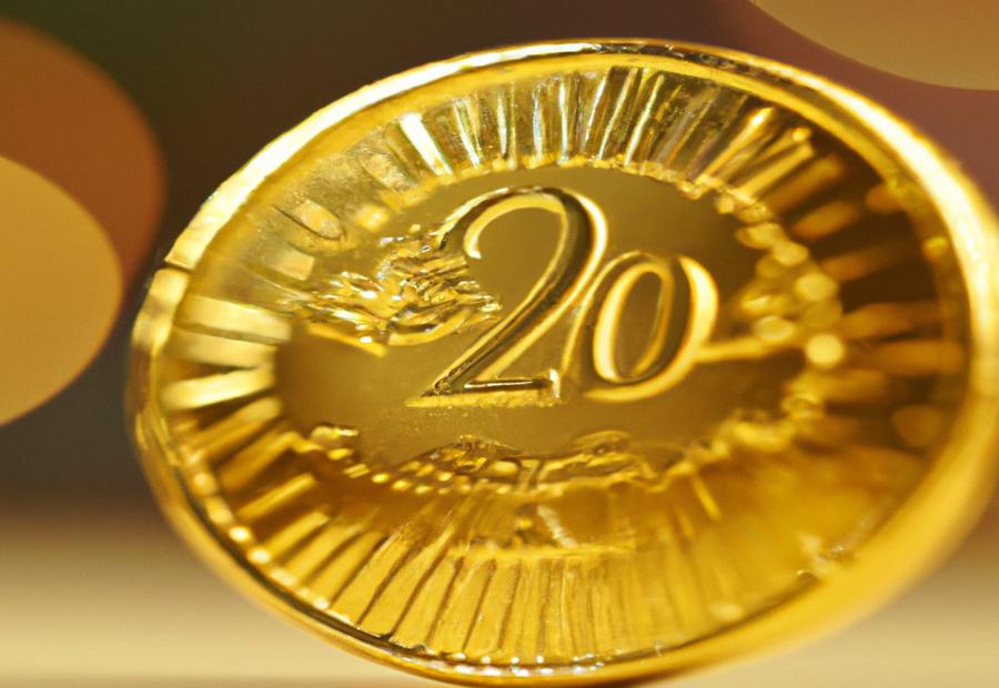What is 1/20 oz of gold?