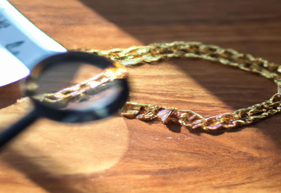 Determining the Value of an 18K Gold Chain
