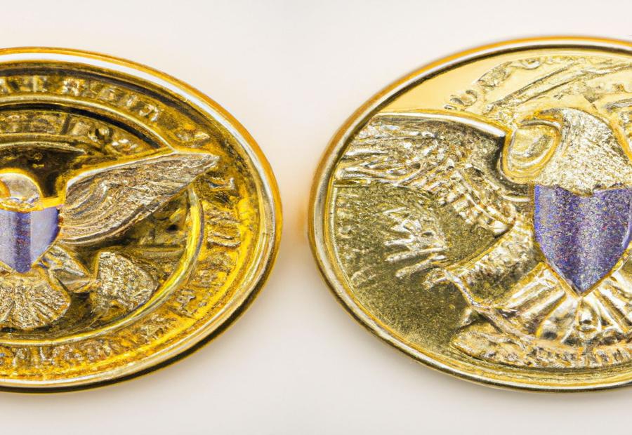 Comparison between $10 Liberty gold coins and $10 gold American Eagles
