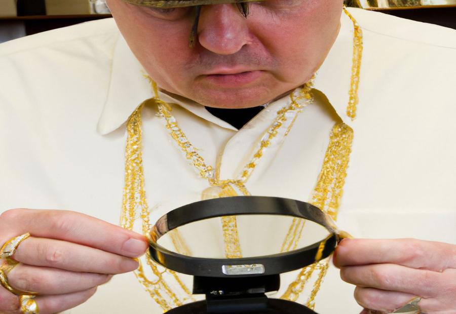 How to sell a 10K gold necklace at a pawn shop