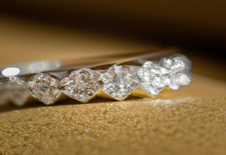 Evaluating the Worth of 10K Gold Rings with Diamonds