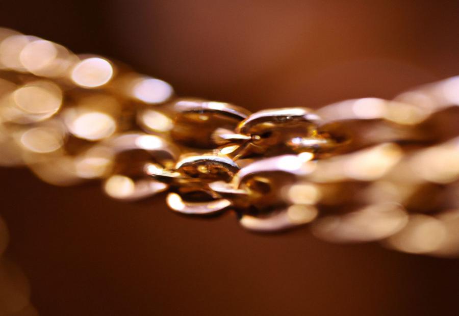 How much is a 10KT gold chain worth?