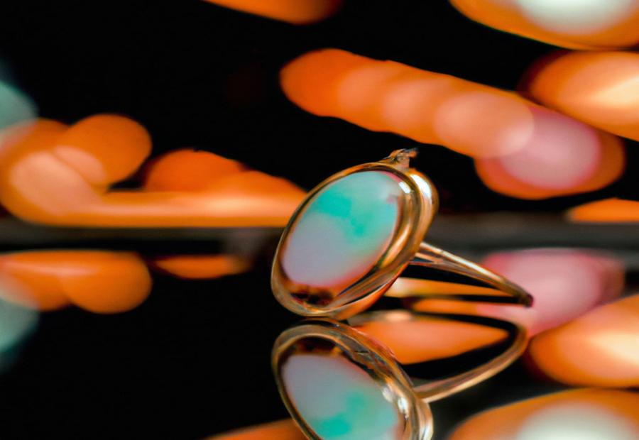 Assessing the gold content and purity of the ring