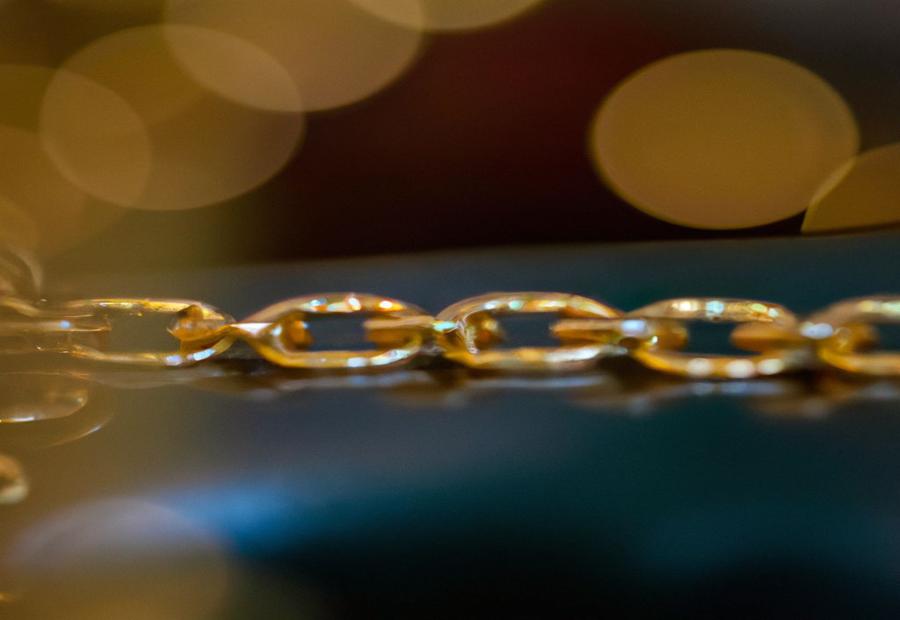 Determining the weight and purity of a 14KT gold chain