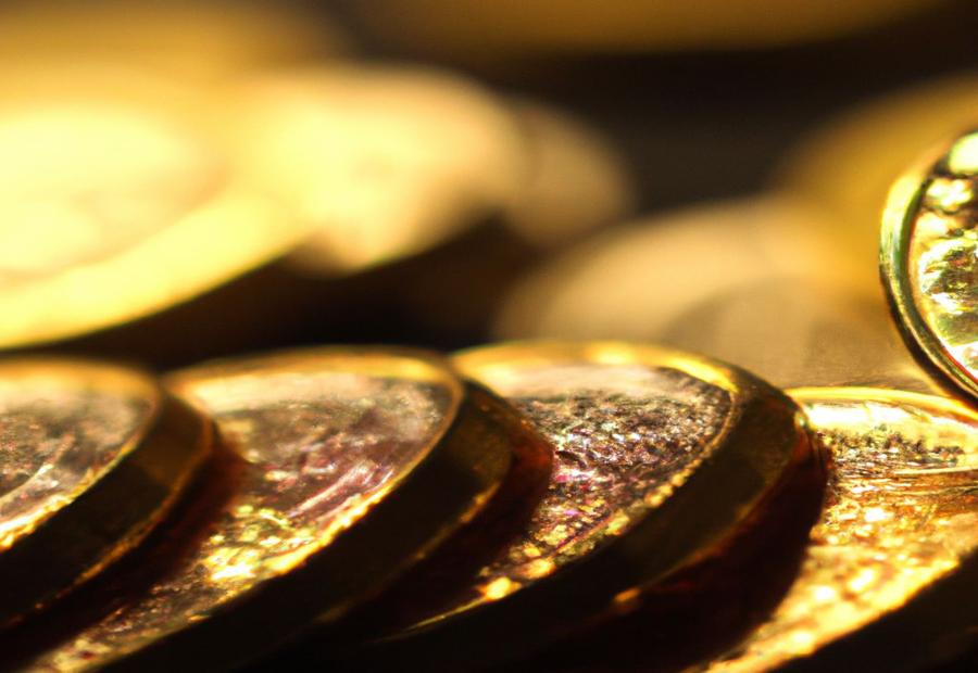 Different series and types of $20 gold coins