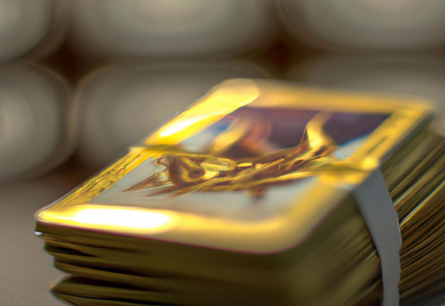 The Value of Gold Pokémon Cards