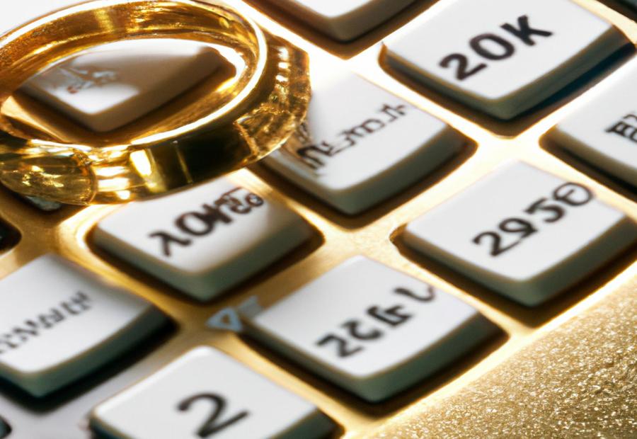 Calculating the Value of a Gold Ring