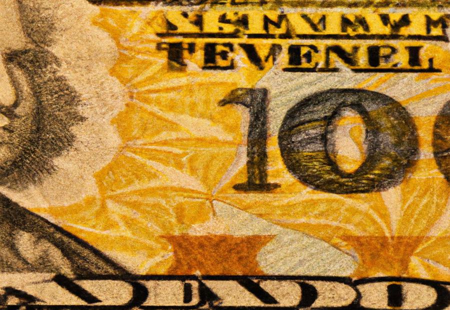 The Composition and Value of the Gold 100 Dollar Bill