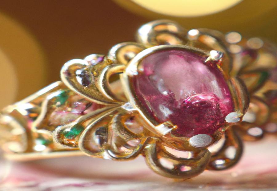 Examples of rare and valuable gold cameo rings