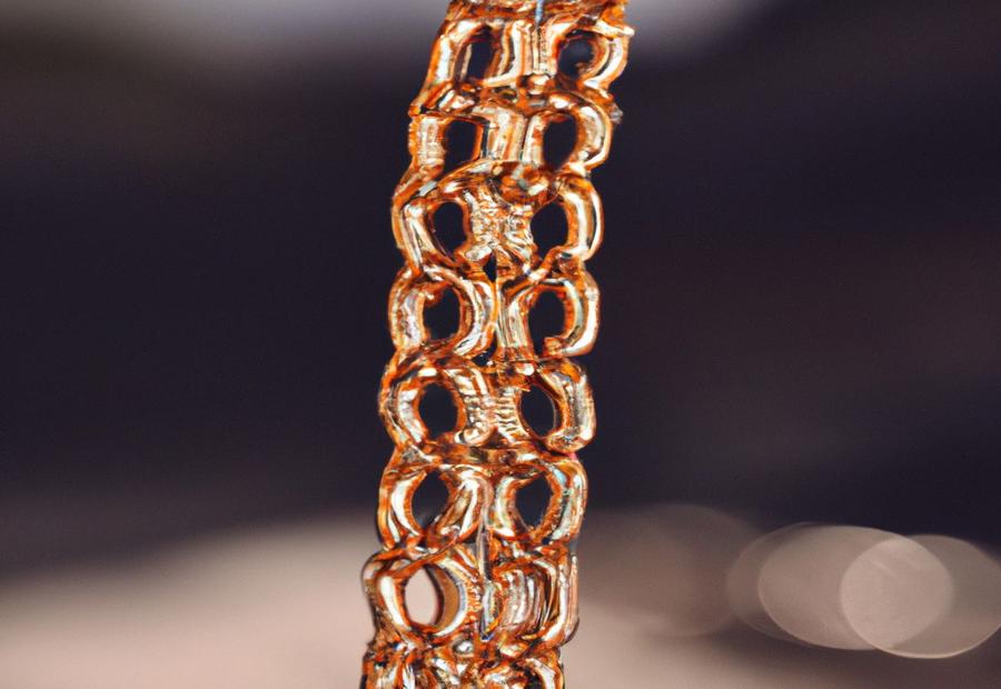 Factors influencing the value of a gold herringbone chain