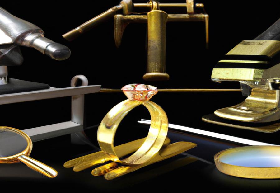 Determining the Value of a Gold Ring at a Pawn Shop