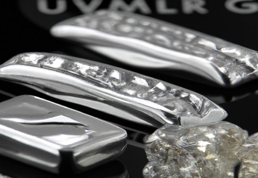 Comparison with other metals: platinum and silver