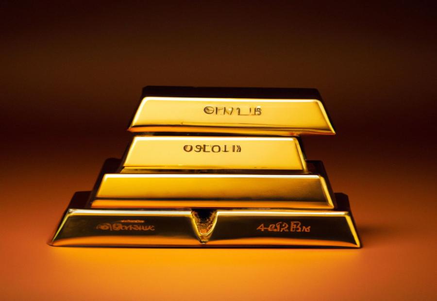 Commercial value of gold