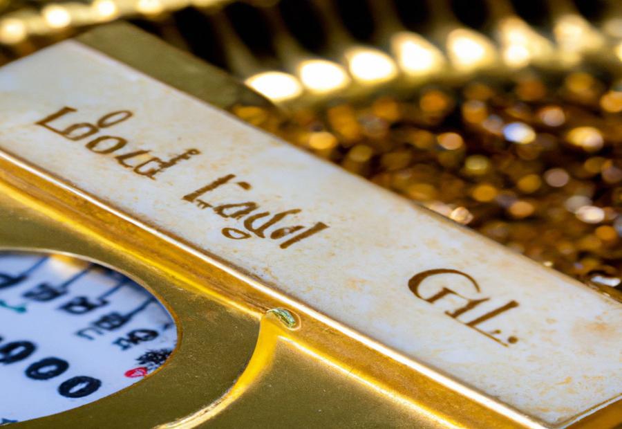 Weighing Gold Flakes