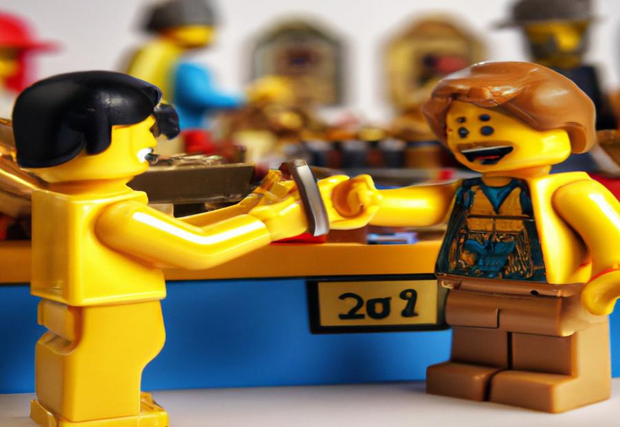 Buying and Selling Lego Mr. Gold