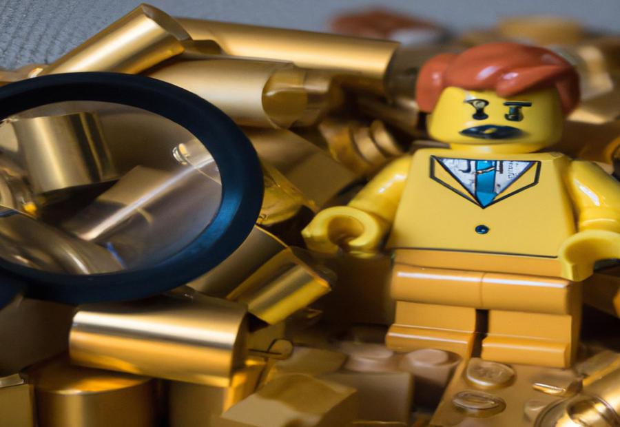 Collecting Lego Mr. Gold