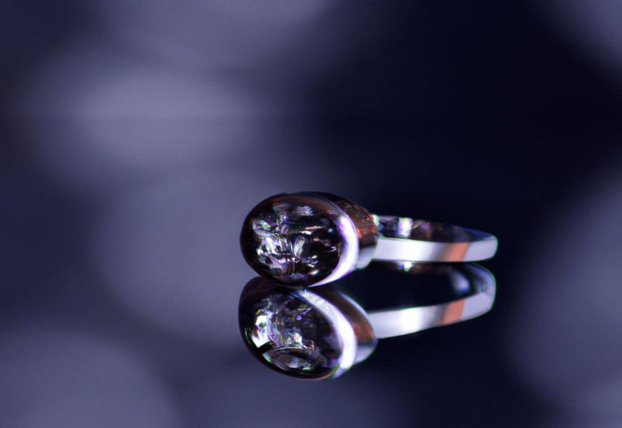 Calculating the value of a white gold ring