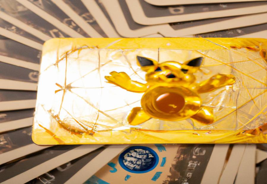 Factors that determine the value of gold Pokemon cards