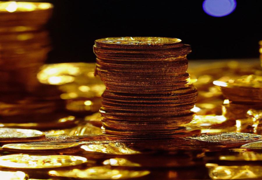 The use of gold coins in the High Table economy