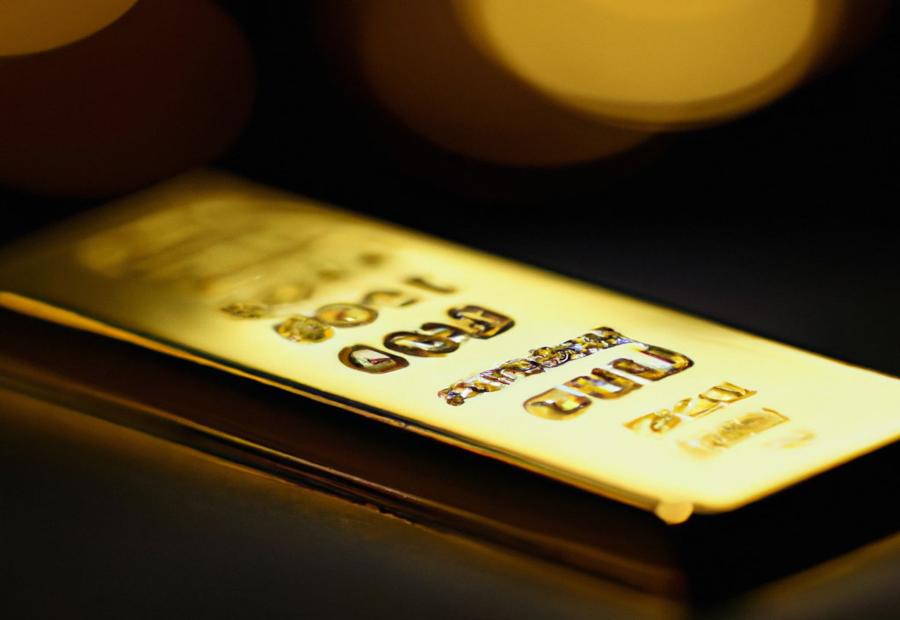 Detailed Description of a 10 oz Gold Bar