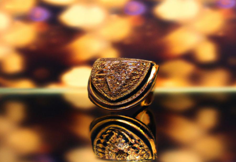Composition of a 10K Gold Ring