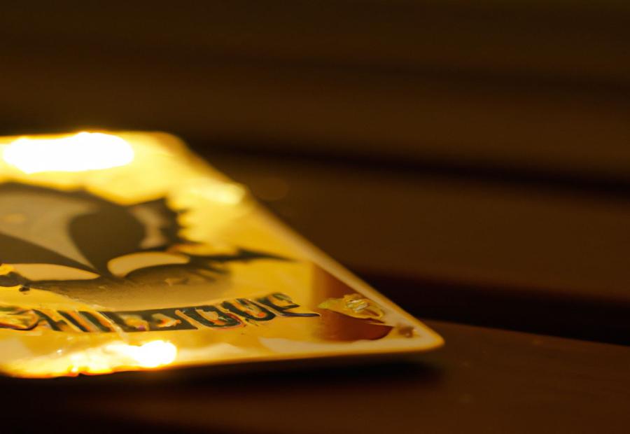 The value of gold Pokémon cards