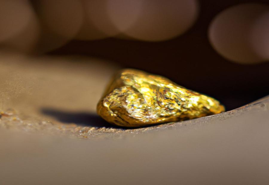 What is panned gold?