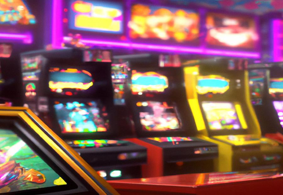 Overview of the Game Corner in Golden Rod City