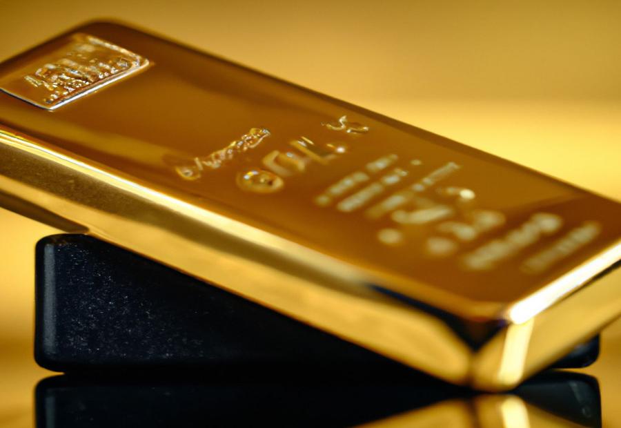 Applying the concept to a gold bar with a given volume